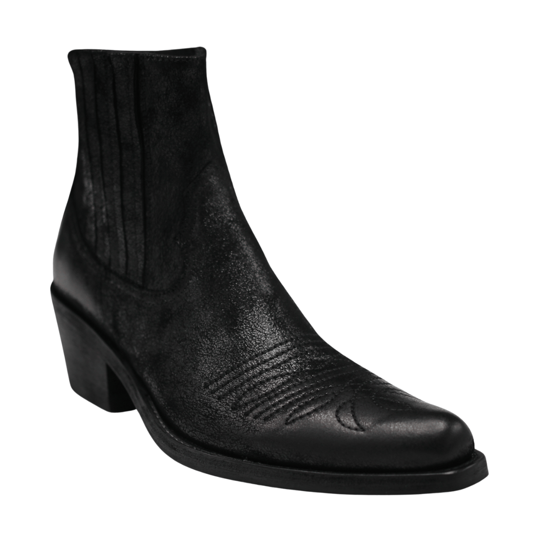 Gianluca Tombolini 1036 Heeled Bootie, Black – alternate view