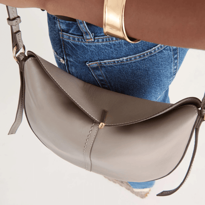 grey leather