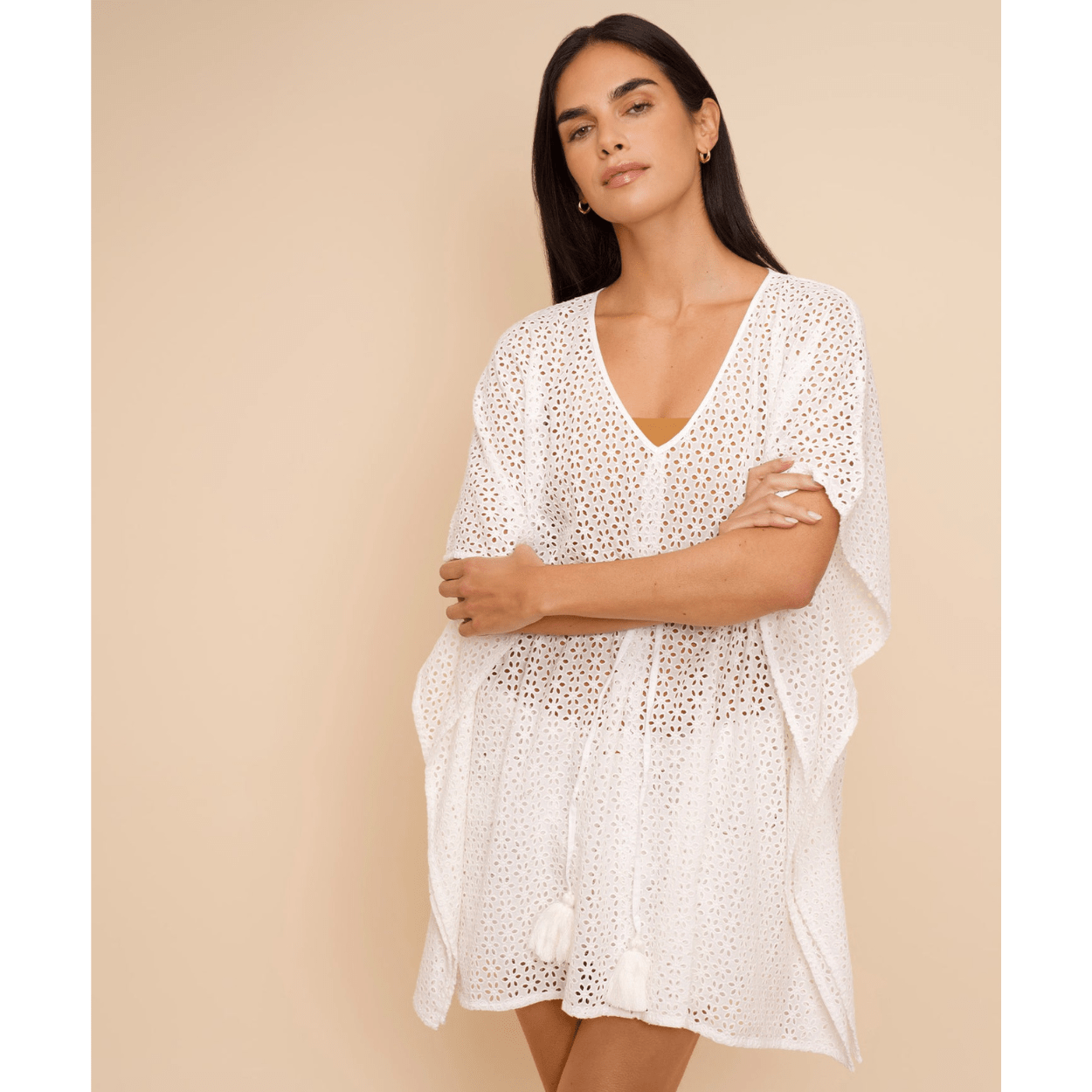 Eyelet Butterfly Caftan