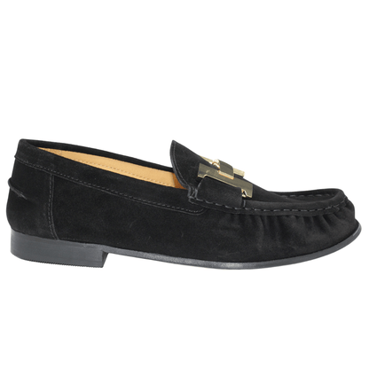 black suede