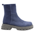 navy suede