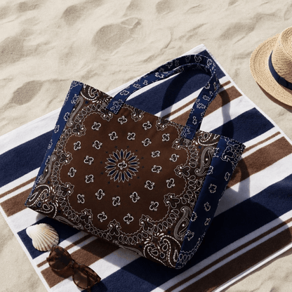 brown/navy