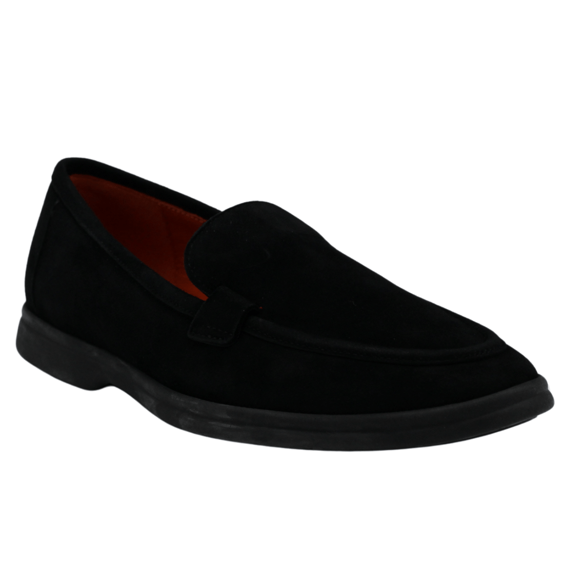 Belle Vie Dante 4 Suede Loafer, Nero – alternate view