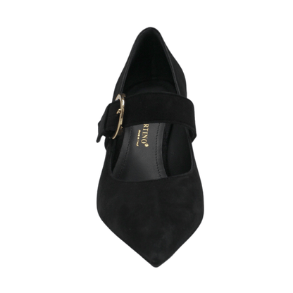 black suede
