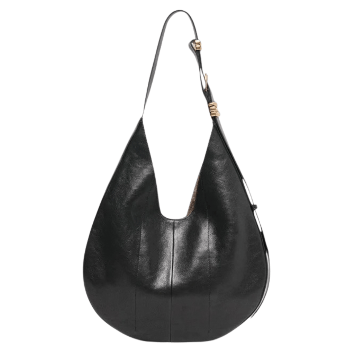 black leather