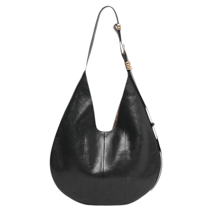 black leather
