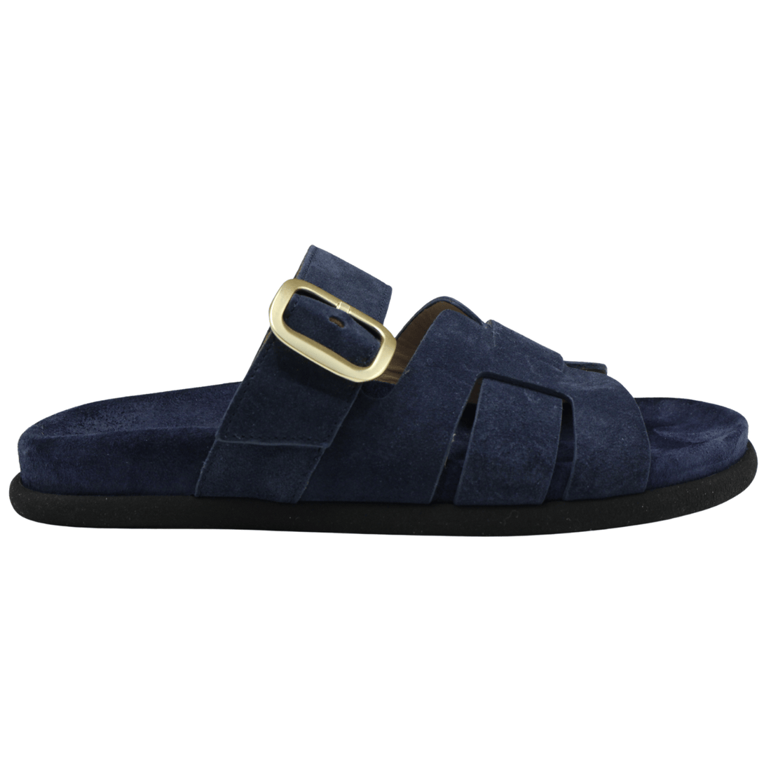 navy suede