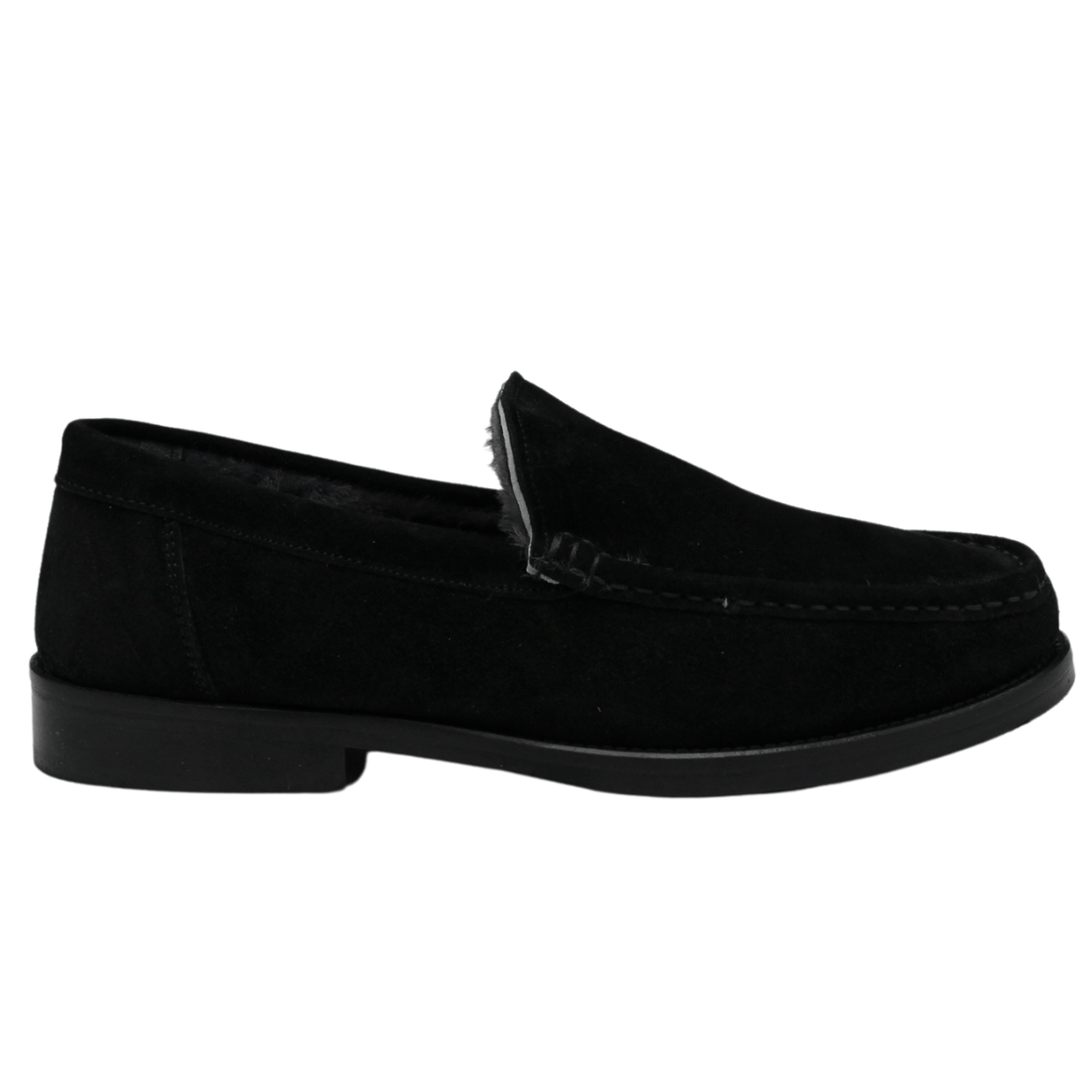 black suede