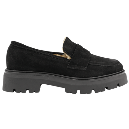 black suede