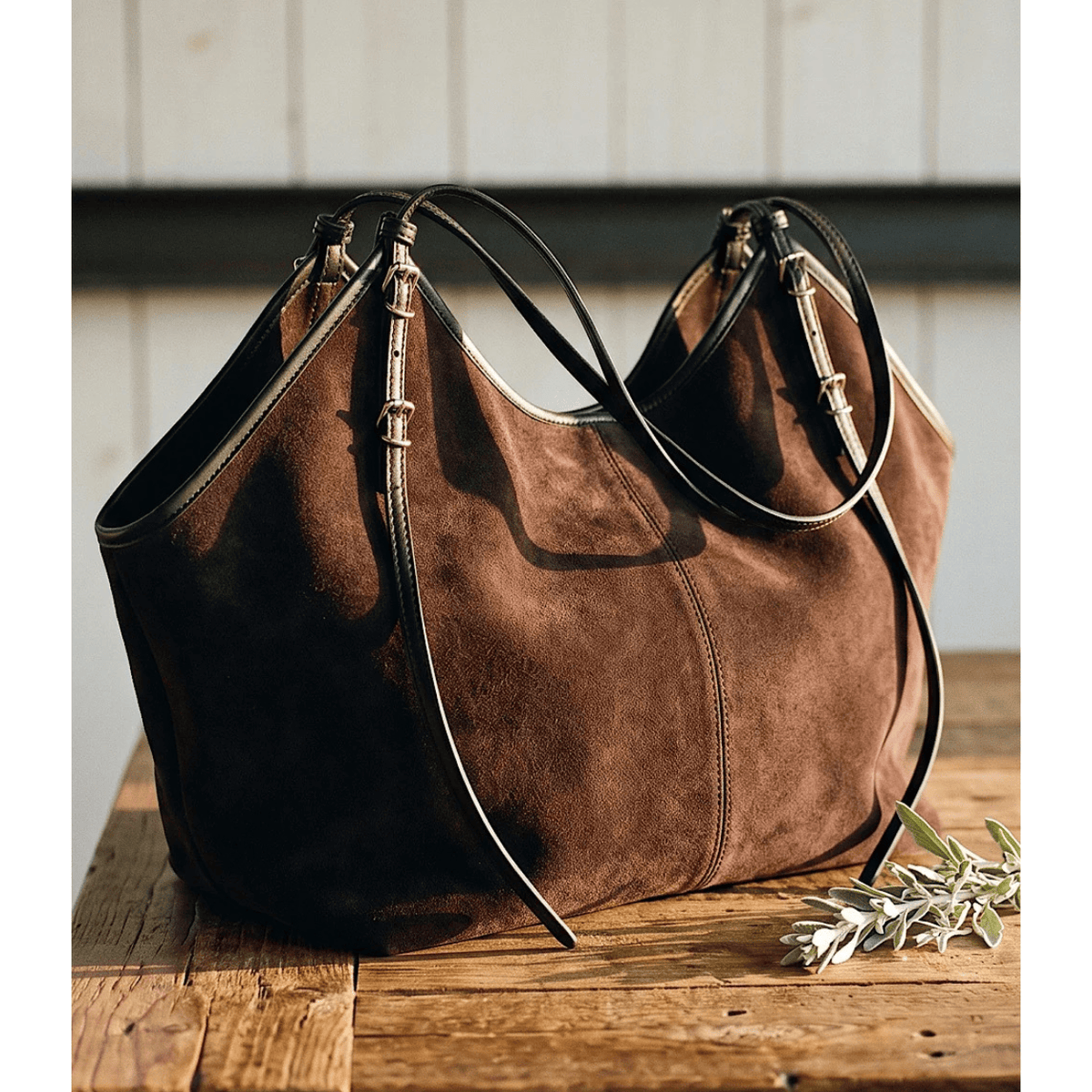 chocolate suede