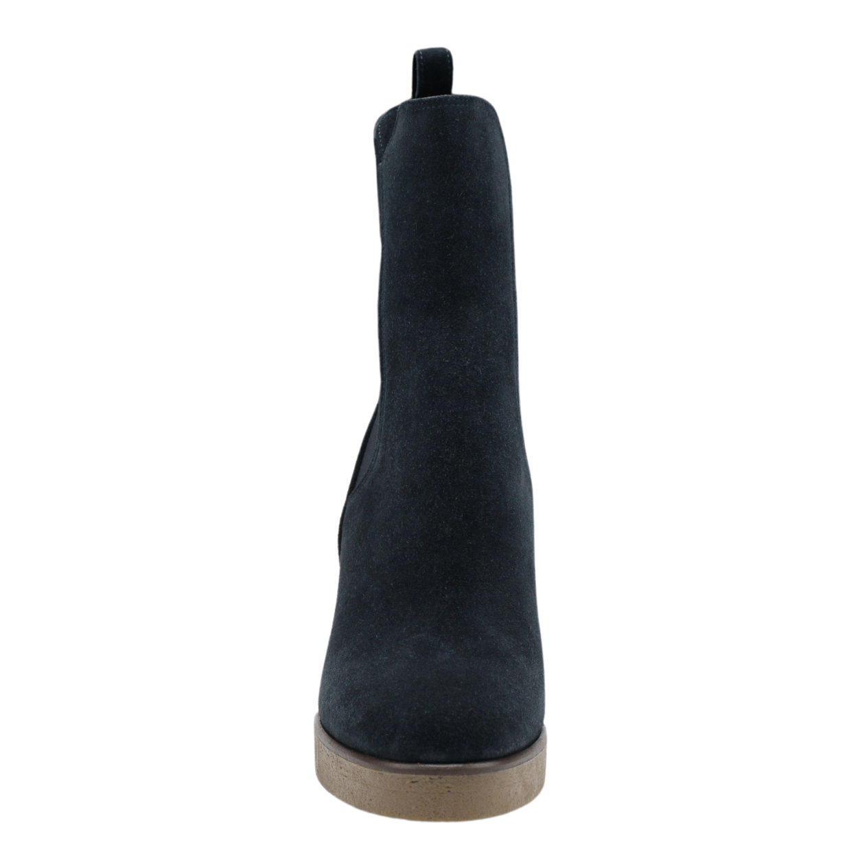 navy suede