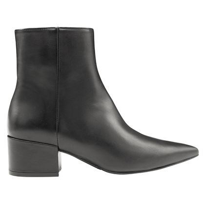 black leather