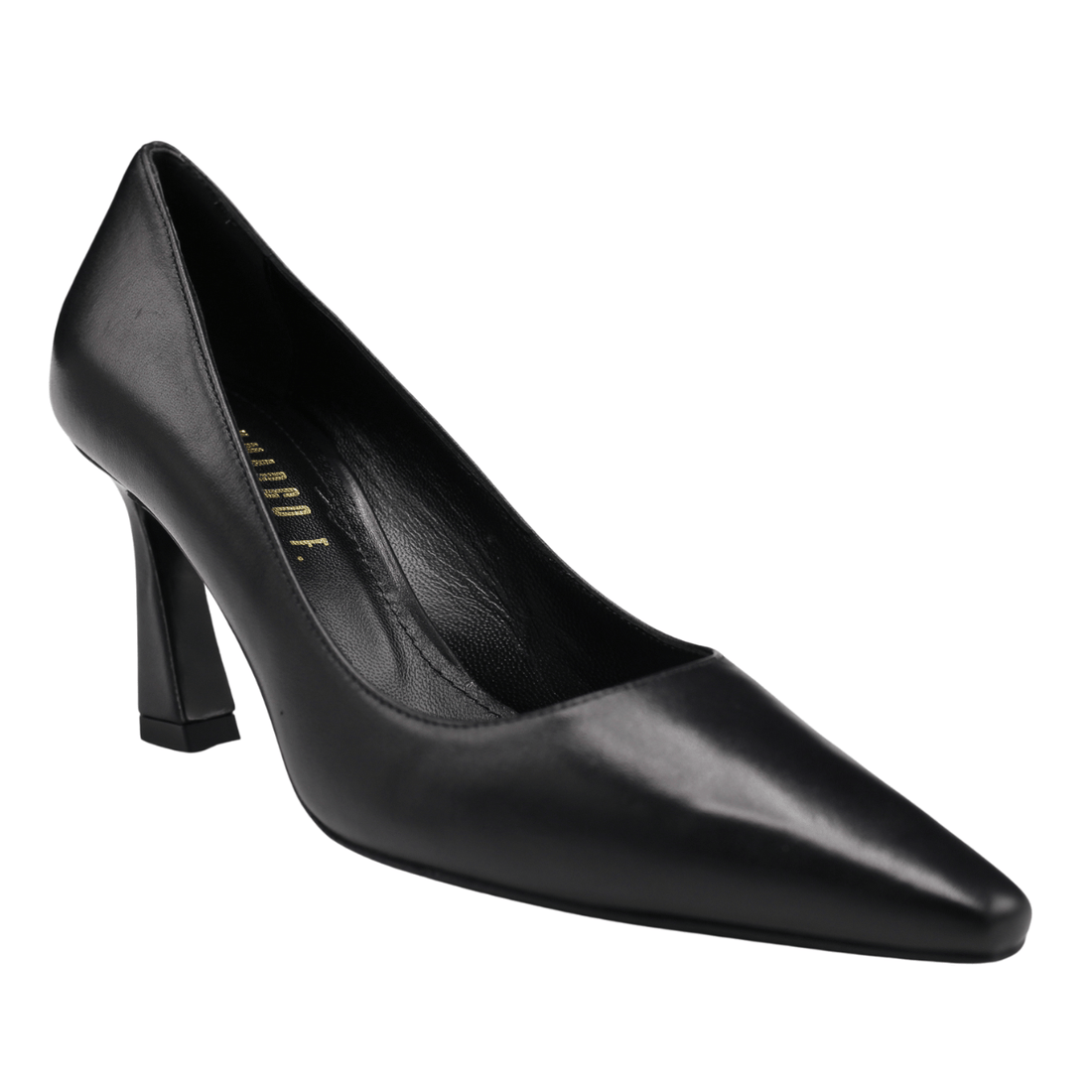 Gianmarco F. Nadine Pump, Black Nappa – alternate view