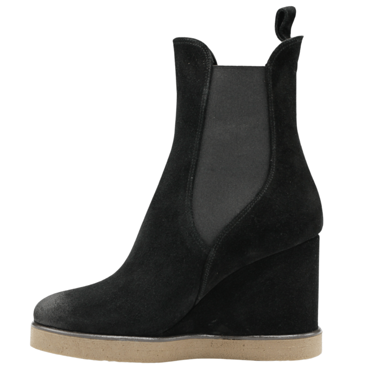 black suede