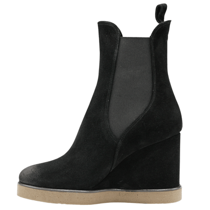 black suede