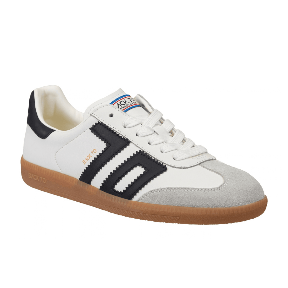 Back 70 Cloud Sneaker, White Black – alternate view