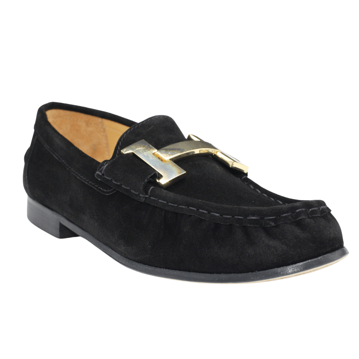 black suede