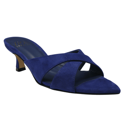 royal blue suede