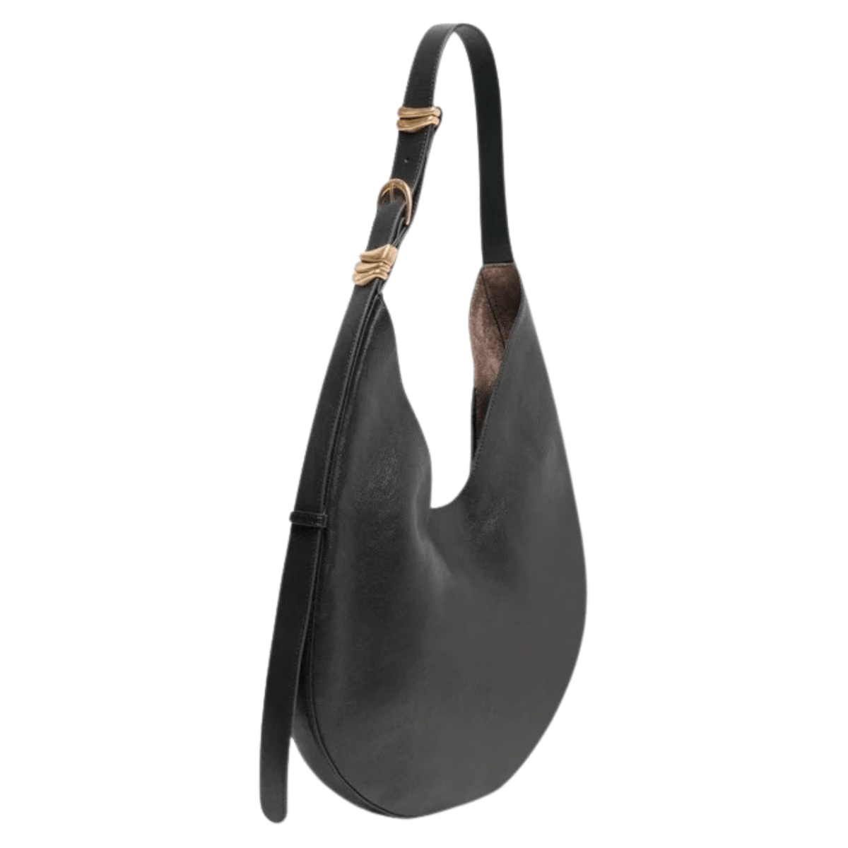 black leather