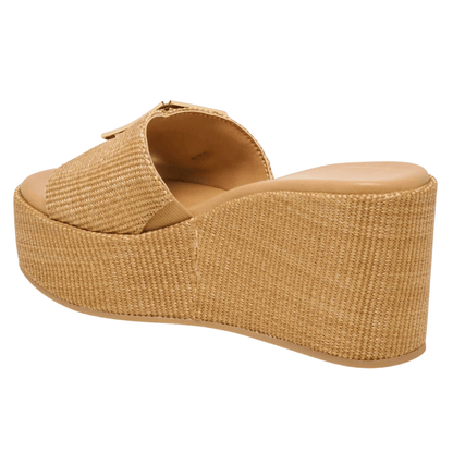 mocha raffia