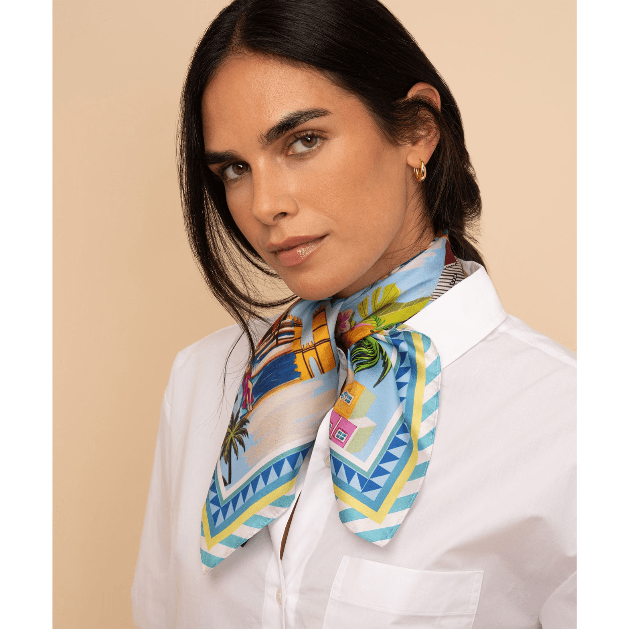 Positano Silk Bandana