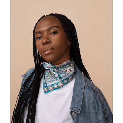 Crabby Silk Bandana