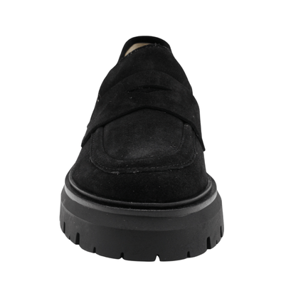 black suede