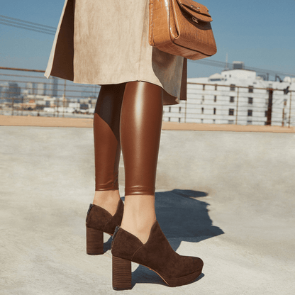 dark oak suede