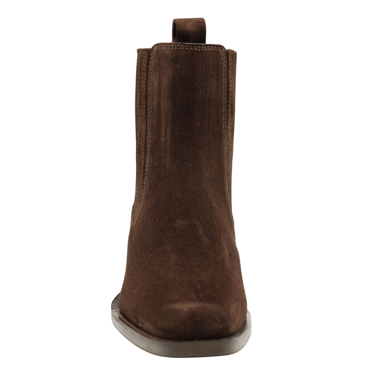 brown suede