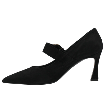 black suede