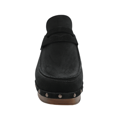 black suede