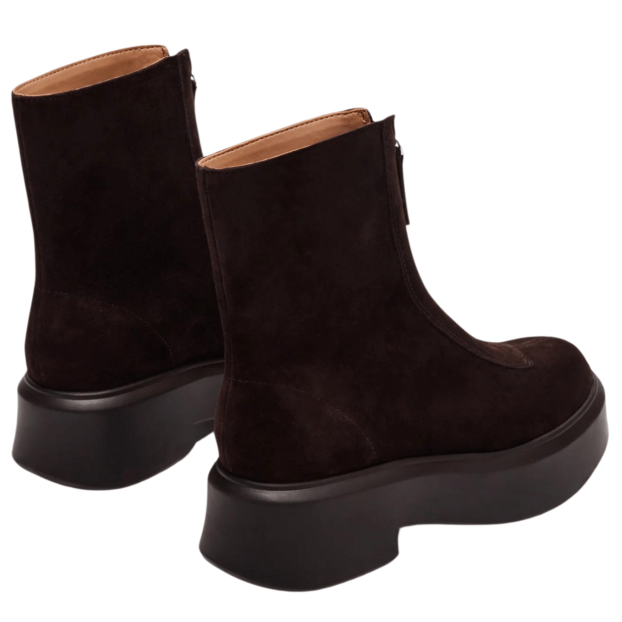 brown suede