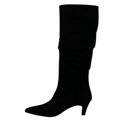 black suede
