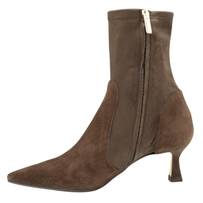 brown suede