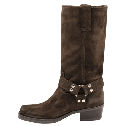 chocolate suede