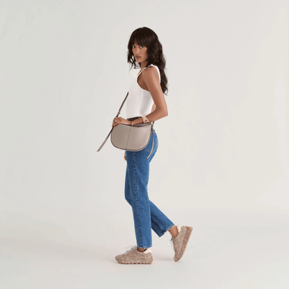 grey leather