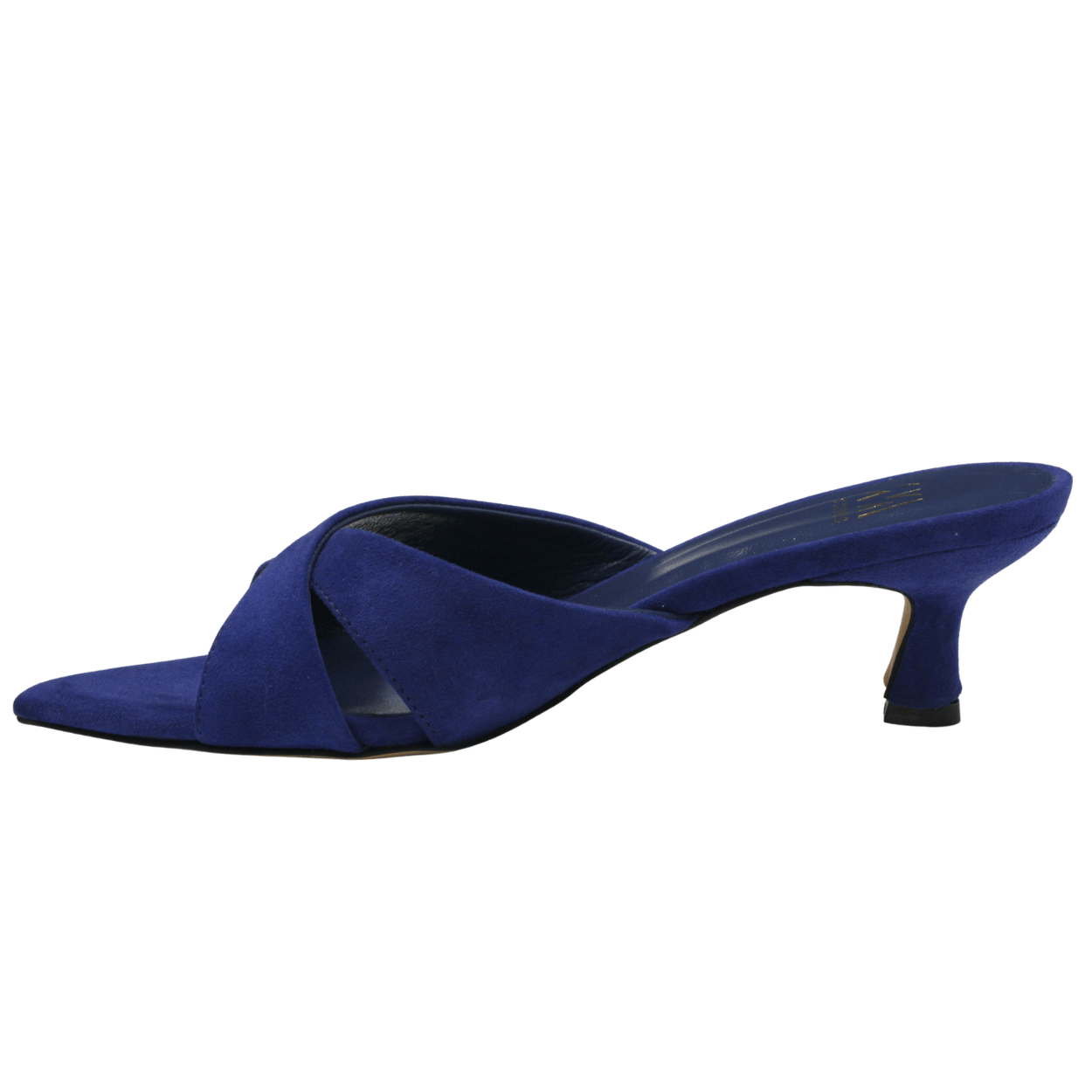 royal blue suede