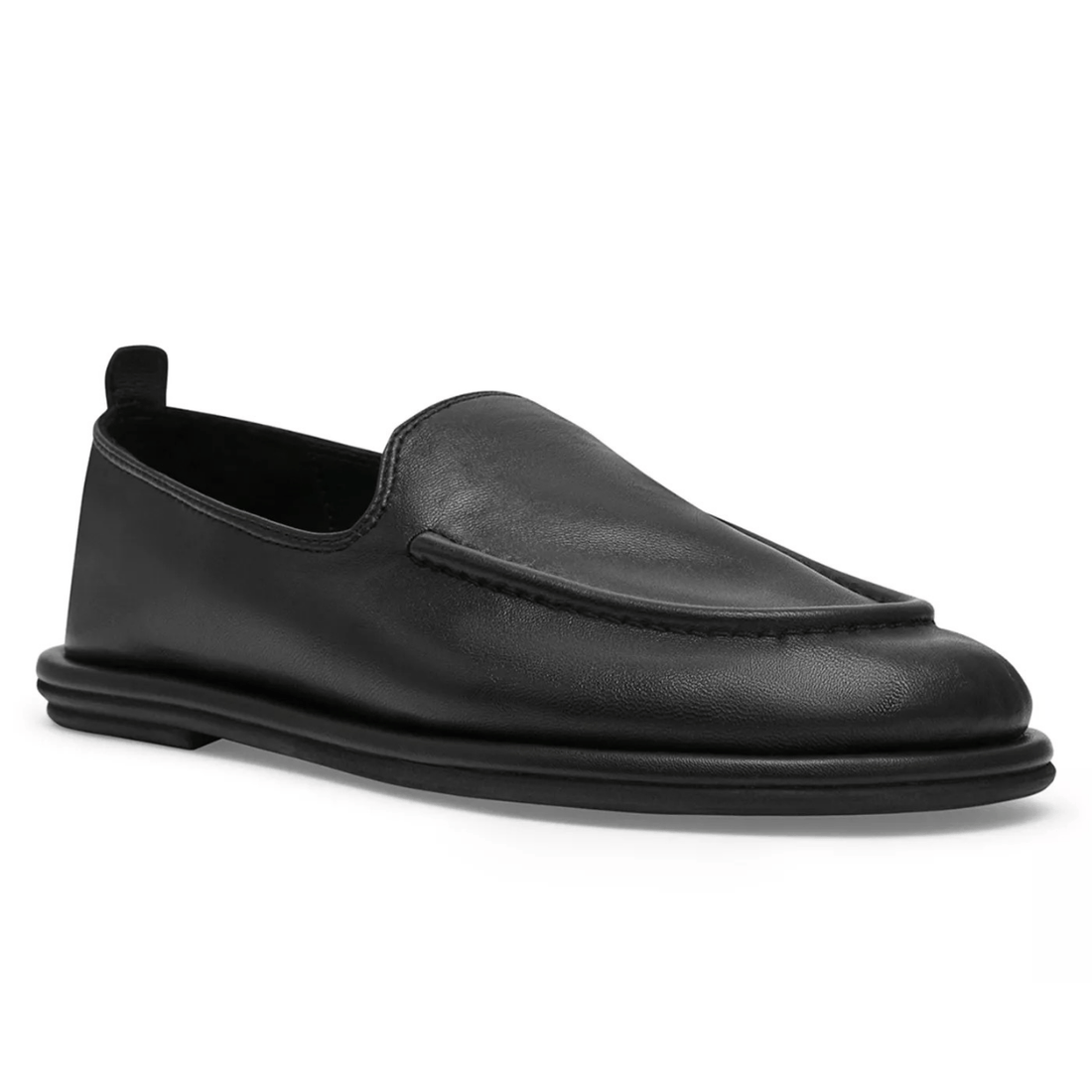 Steve Madden Safra Loafer, Black Leather – alternate view