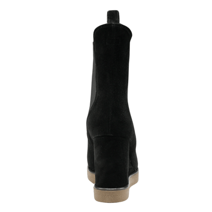 black suede