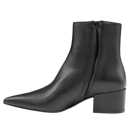 black leather