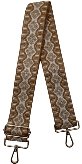 Embroidered Wavy Bag Strap