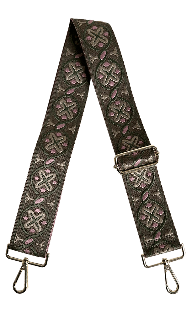XO Embroidered Bag Strap