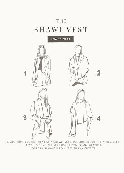 Basic Shawl Vest