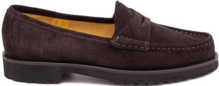 brown suede