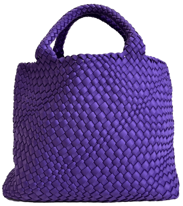 Lilly Chartreuse | Woven Neoprene Tote