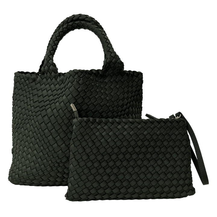 Lily Woven Neoprene Tote Bag