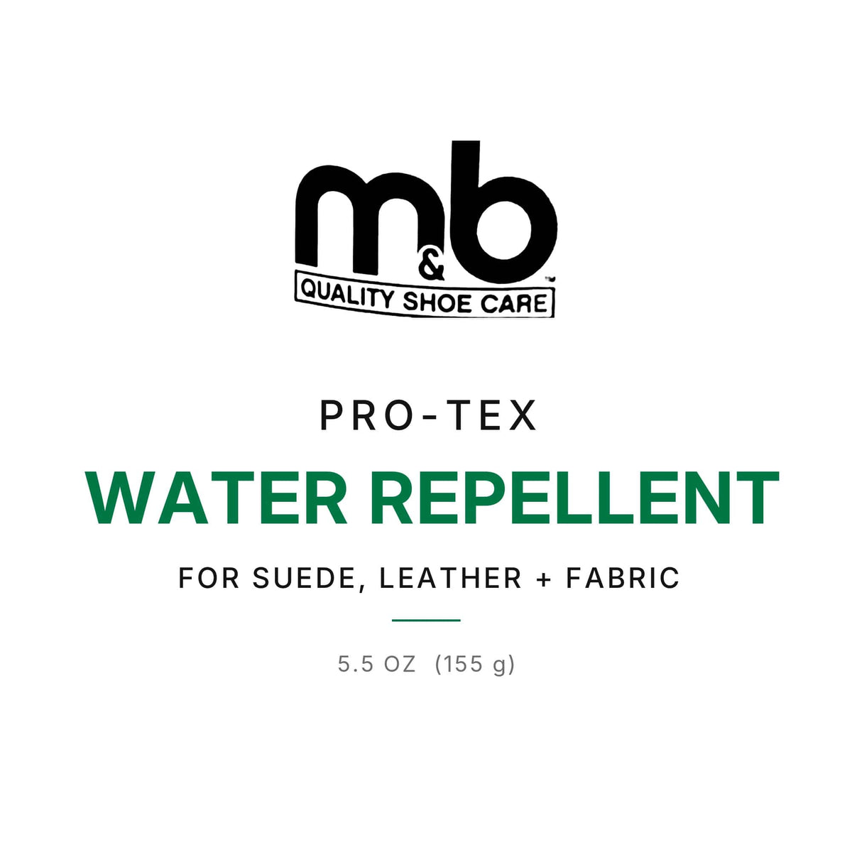 Moneysworth & Best M&B Pro-Tex Water Repellent Spray, 5.5 oz, M&B Pro-Tex Water Repellent spray for suede, leather and fabric, 5.5 oz – view 2
