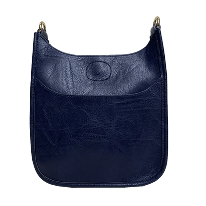 Mini Vegan Leather Messenger Bag