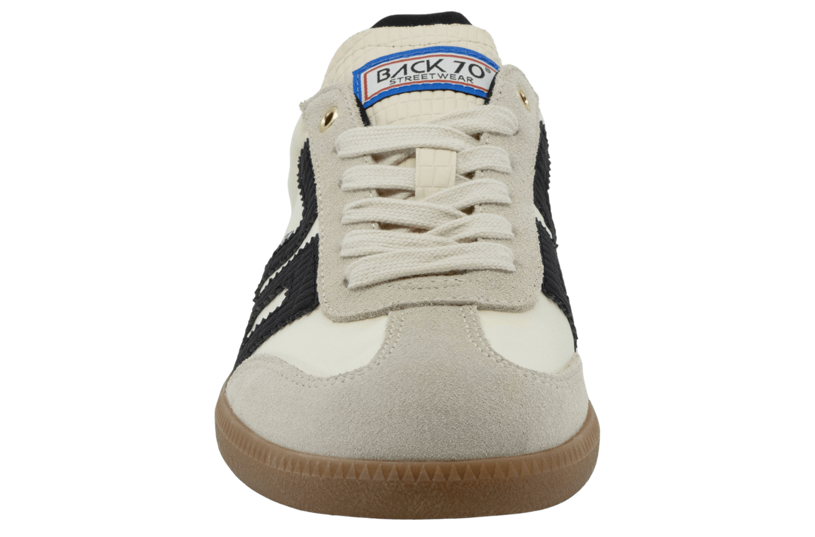 beige black
