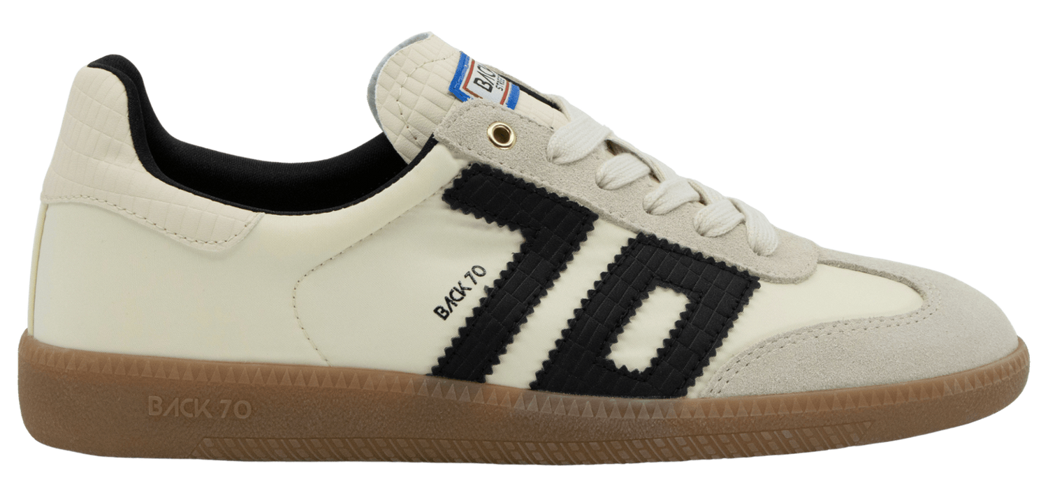 beige black